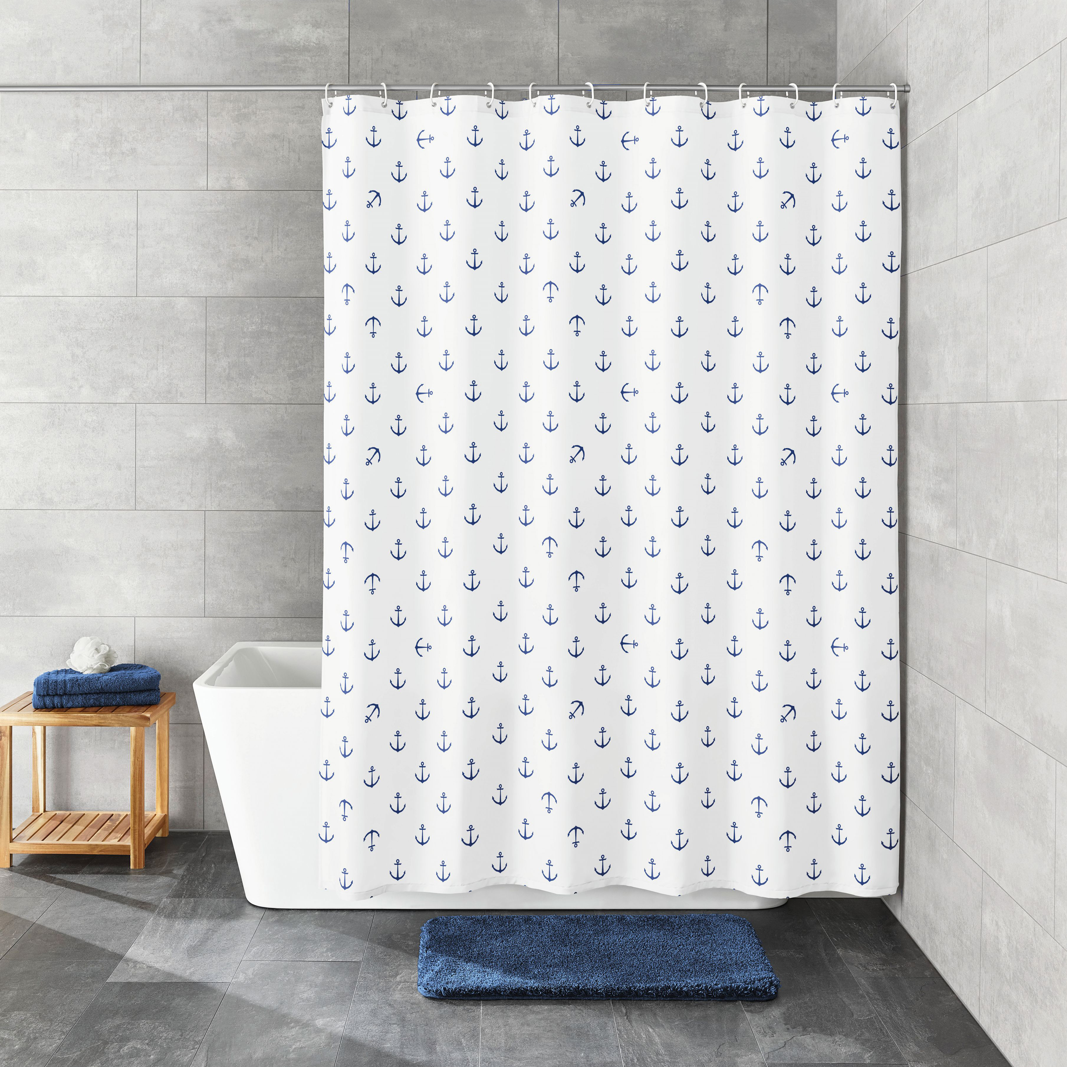 Kleine Wolke Anchor zasłona prysznicowa 180x200 cm kotwica 5900789305