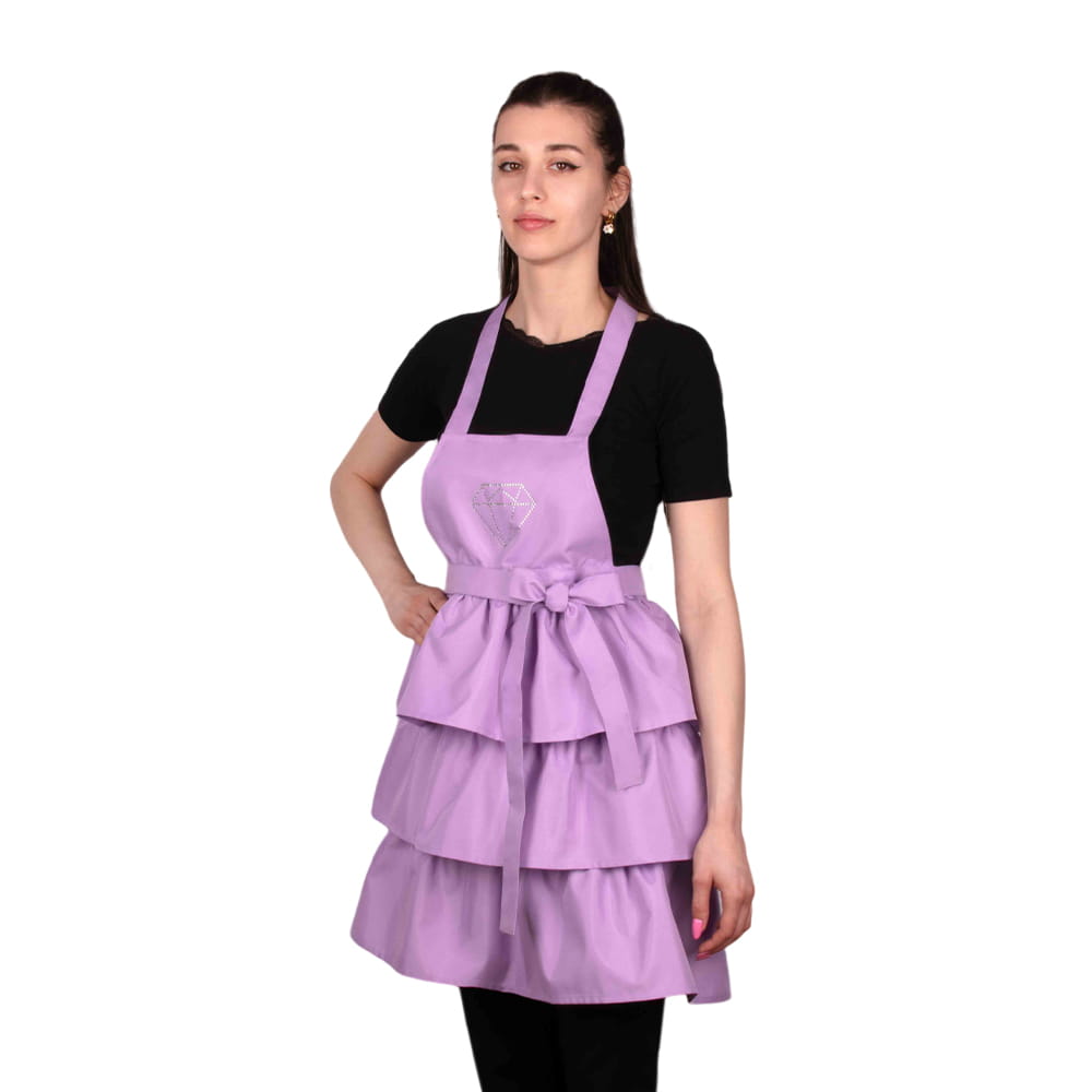 Fartuszek kosmetyczny Diamond Dance Lavender
