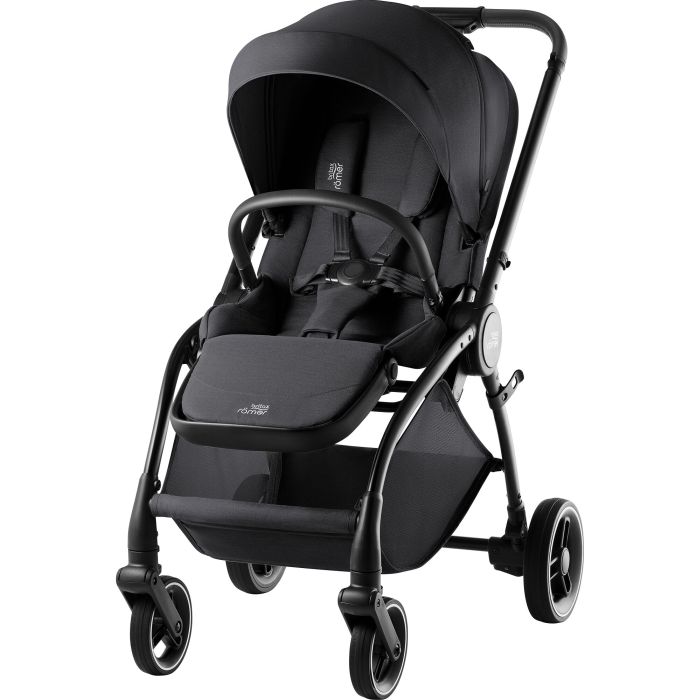 Britax Romer Rio - kompaktowy wózek spacerowy-Carbon Black Style