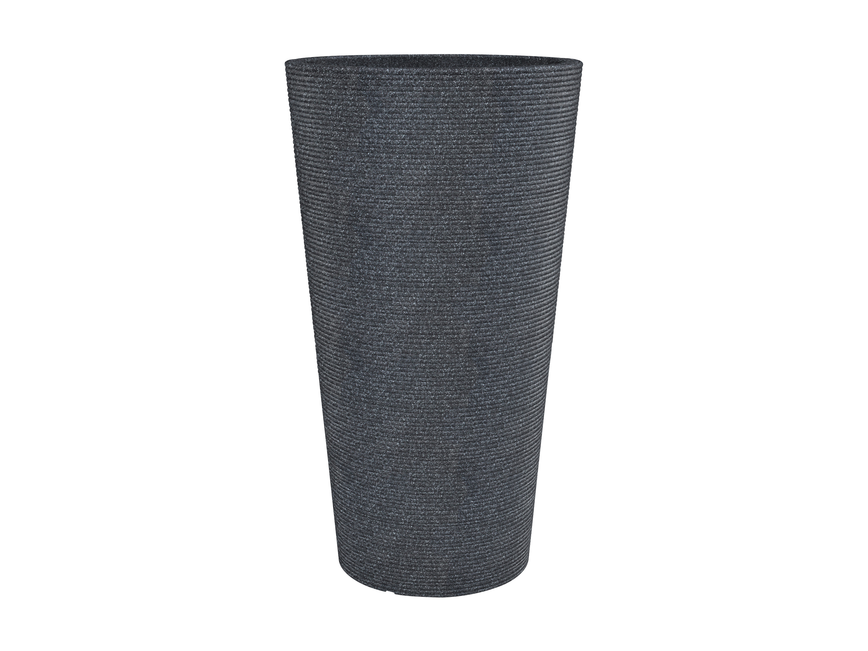 Scheurich Doniczka Coneo High Czarny granit, Ø 39 cm, wysokość 70 cm