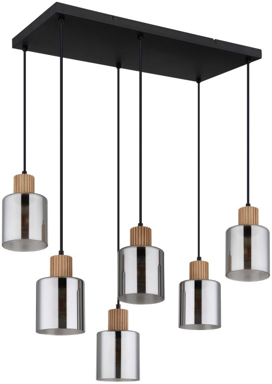 Darmowa Dostawa - Lampa wisząca x25 W czarna Globo Lighting Aleidis 157686