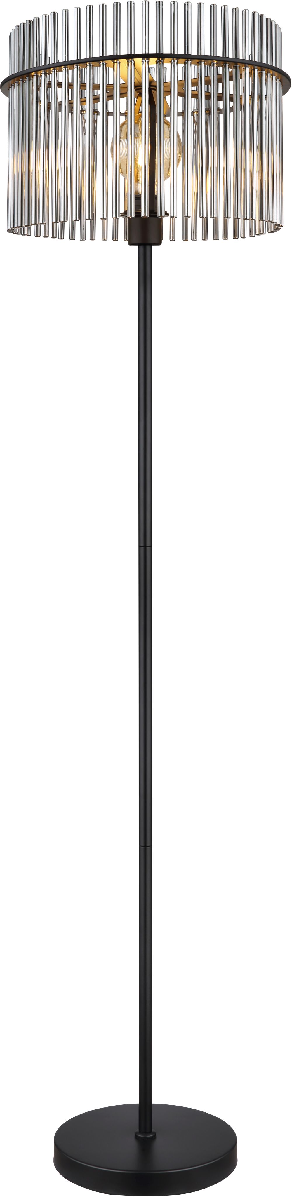 Darmowa Dostawa - Lampa stojąca 1x60 W czarny Globo Lighting Gorley 15698S