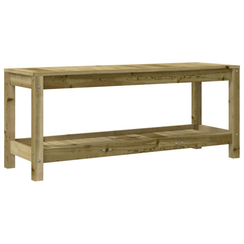 Ławka ogrodowa vidaxl 108 x 35 x 45 cm 832386 brąz 1 szt