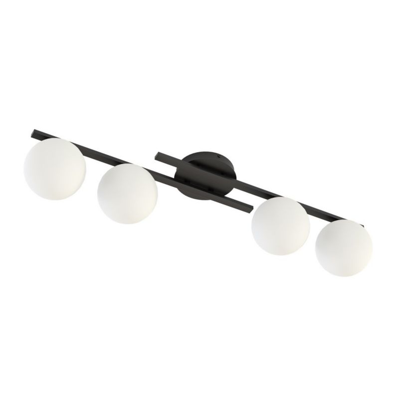 Lampa wisząca Emibig KAIRO czarno-biała 4xE14x15W IP20 wym:19x87x20cm - 1 szt.