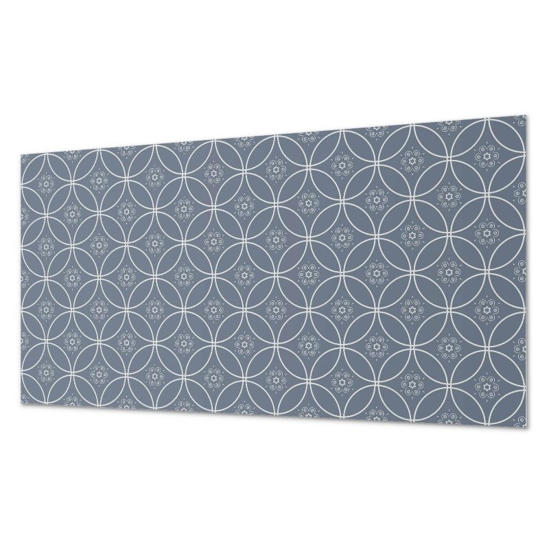 Winylowy Panel Z Grafiką ArtPrintCave 100x50 cm Wzór kwiatowych ornamentów 1 szt.