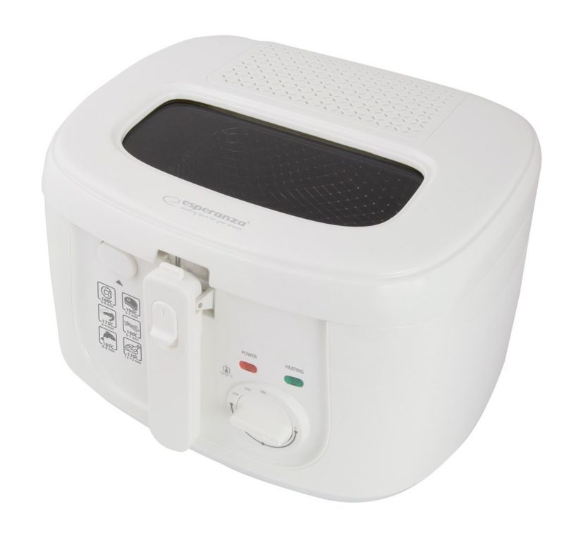 Frytkownica Esperanza Spring Roll EKG012 2,5 l Biała 1800 W 1 szt.
