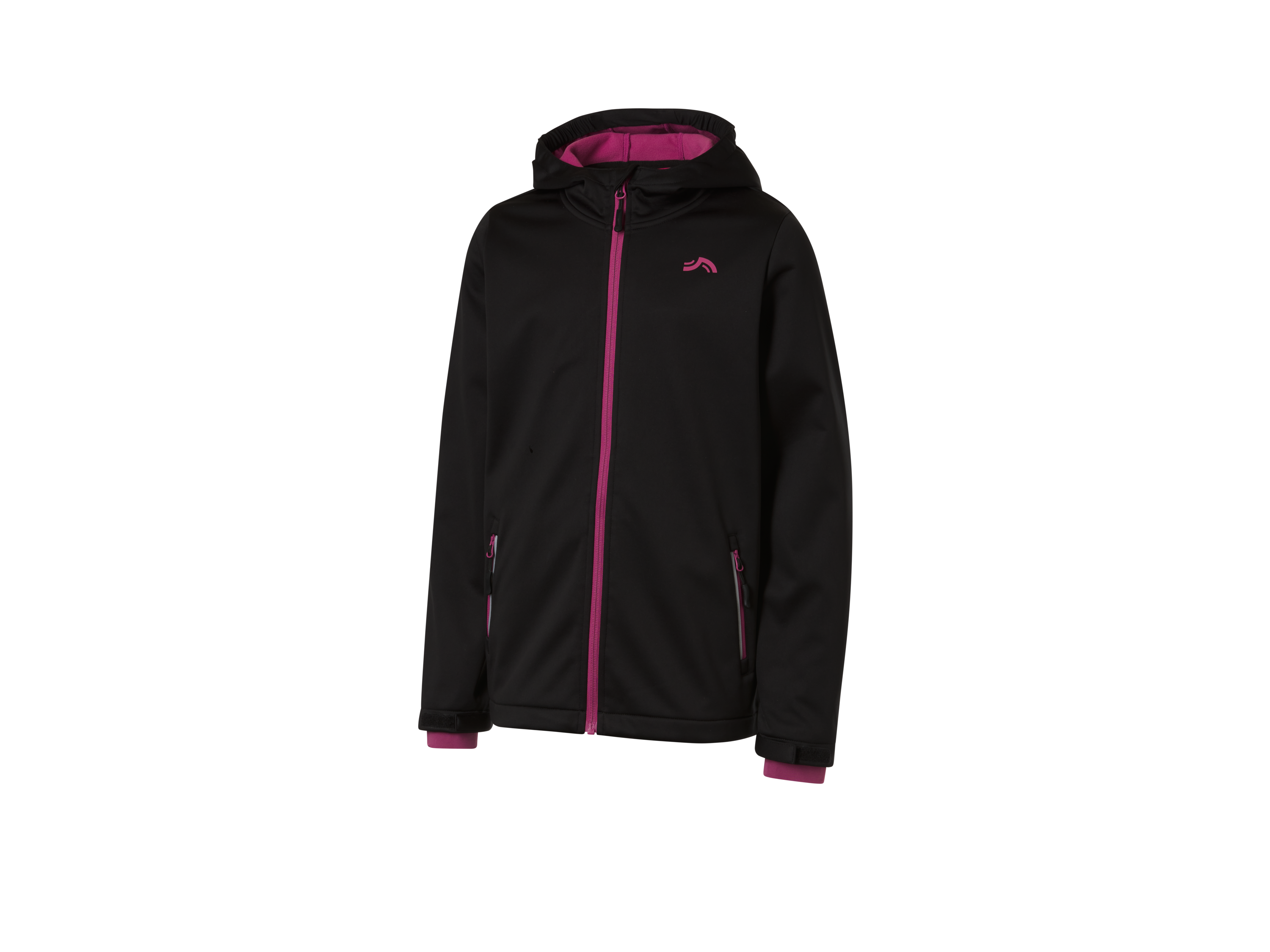 Crivit Kurtka softshell dziecięca Czarny, 134/140
