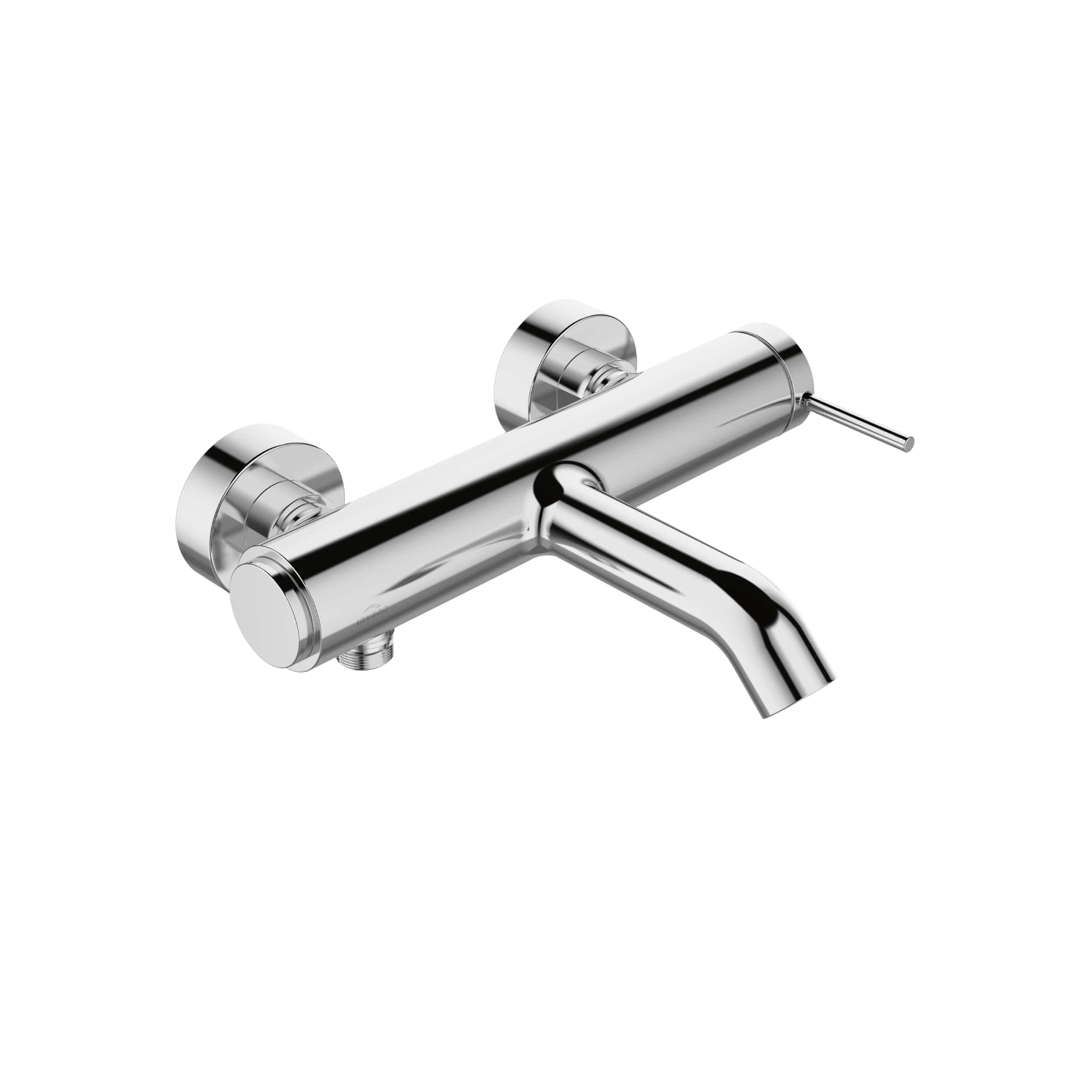 Darmowa Dostawa - Bateria wannowo-prysznicowa ścienna chrom Invena Kalitea BW72001
