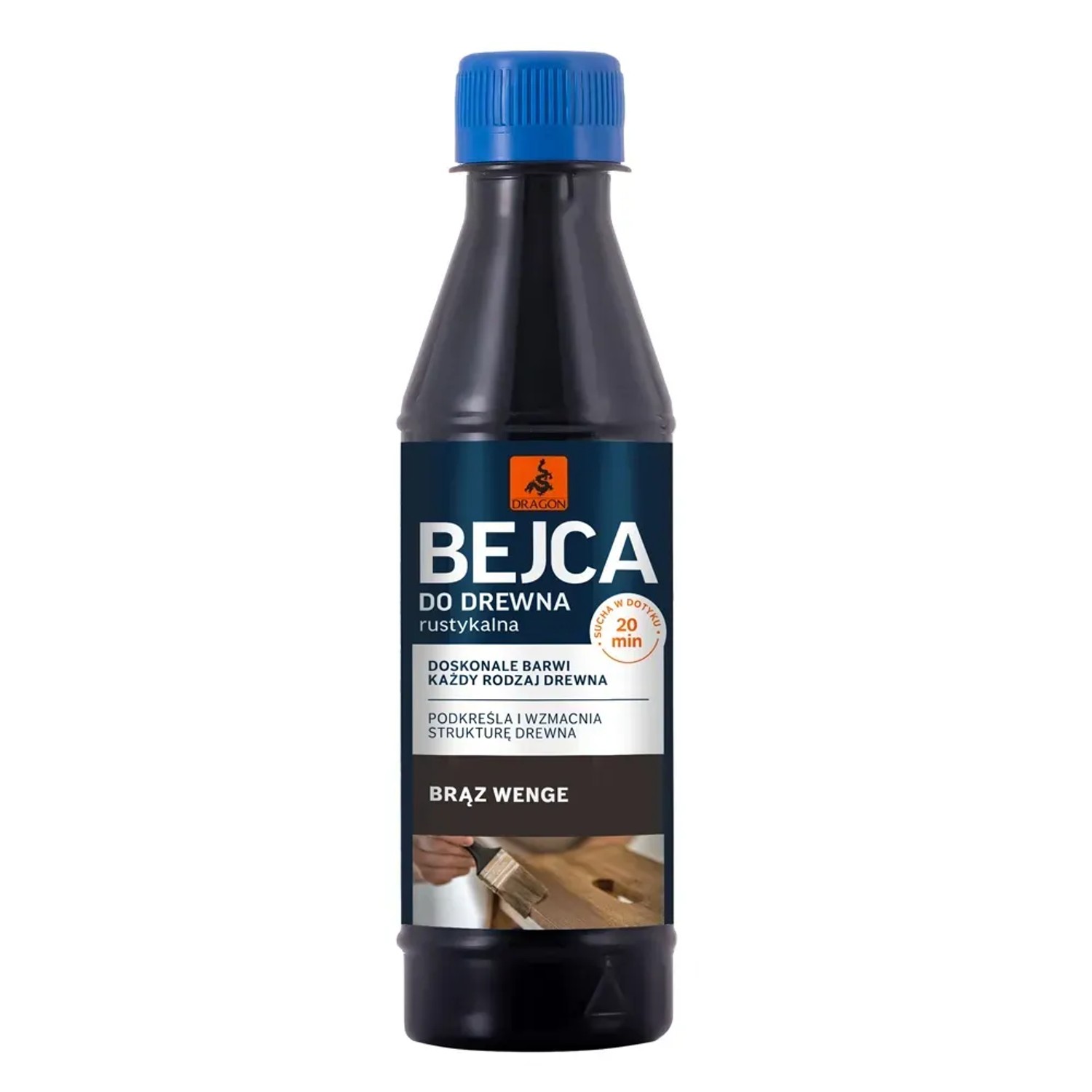 Dragon Bejca rustykalna 200 ml brąz wenge