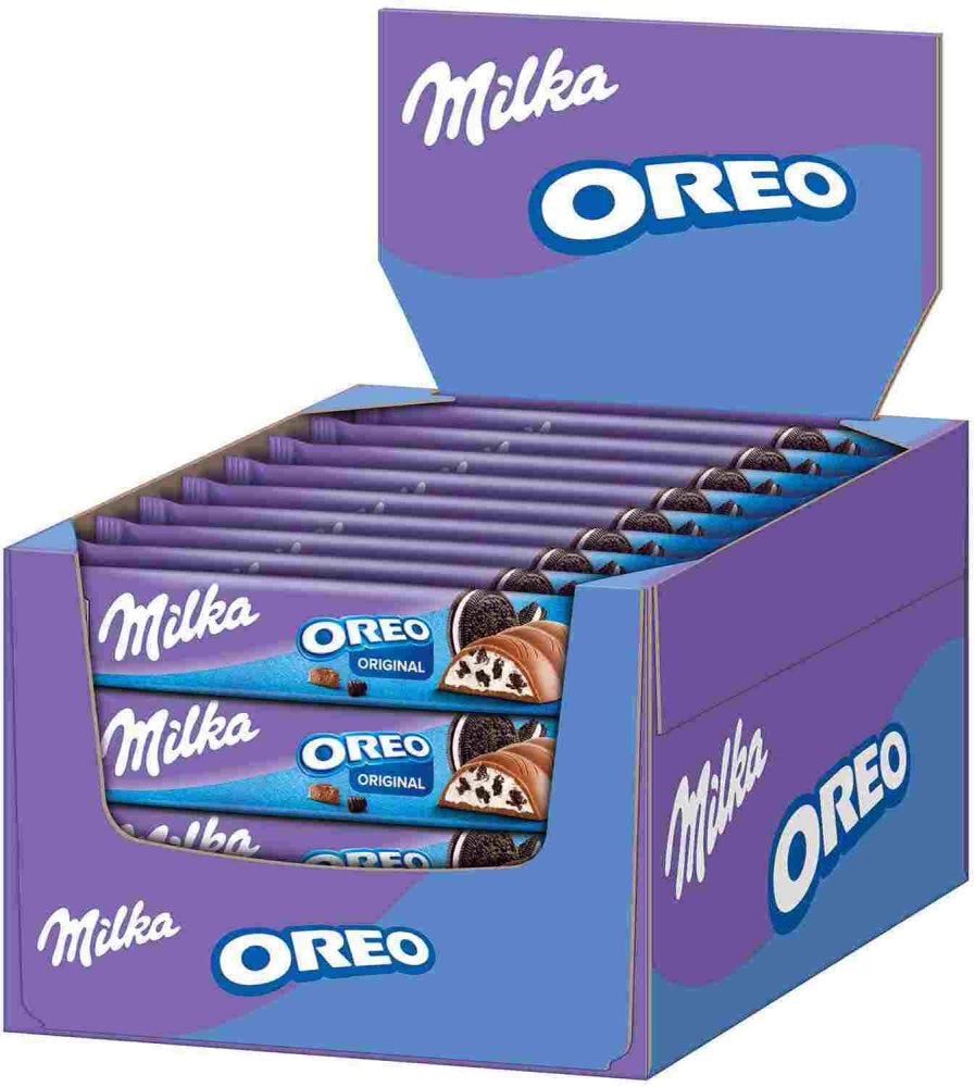 36x Baton Milka & Oreo Original, waniliowy, 37g