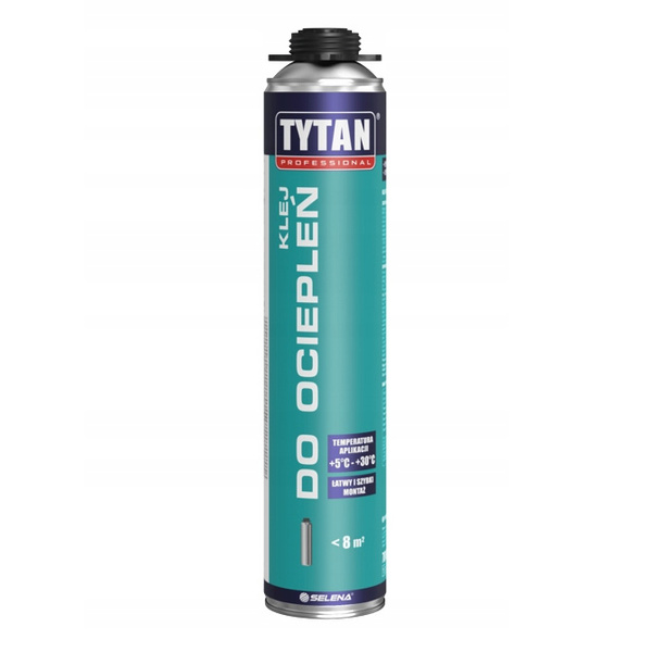 Klej pistoletowy do ociepleń 700ml Tytan