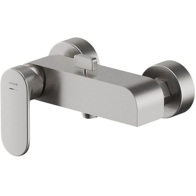CERSANIT Bateria prysznicowa ścienna CREA nikiel S951-324