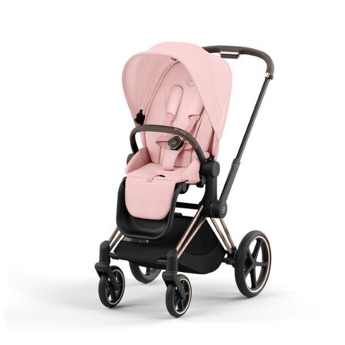 Cybex Priam 4.0 - wózek spacerowy-Peach Pink-Rose Gold