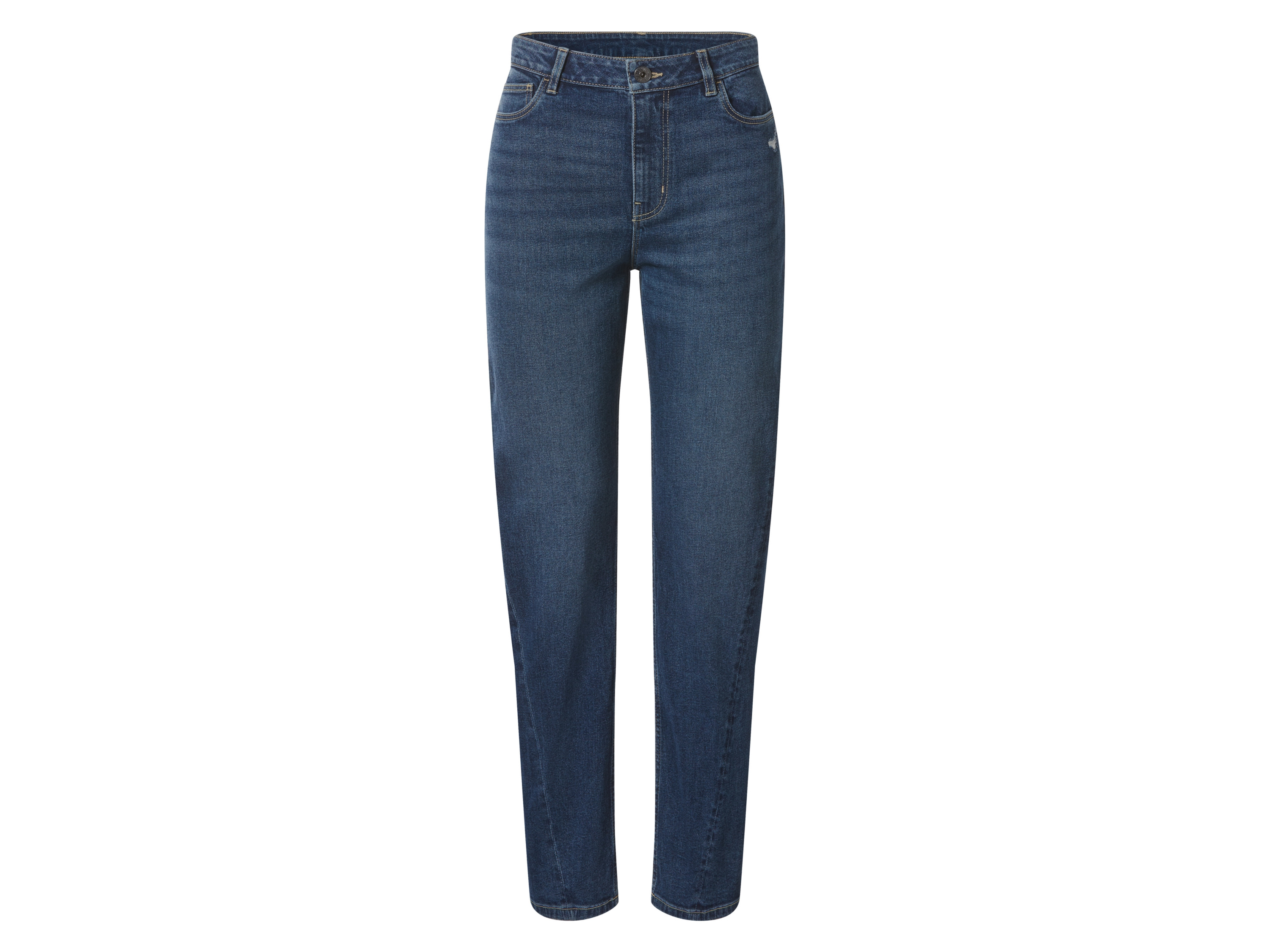 esmara Jeansy damskie straight fit ankle lenght Niebieski, 42
