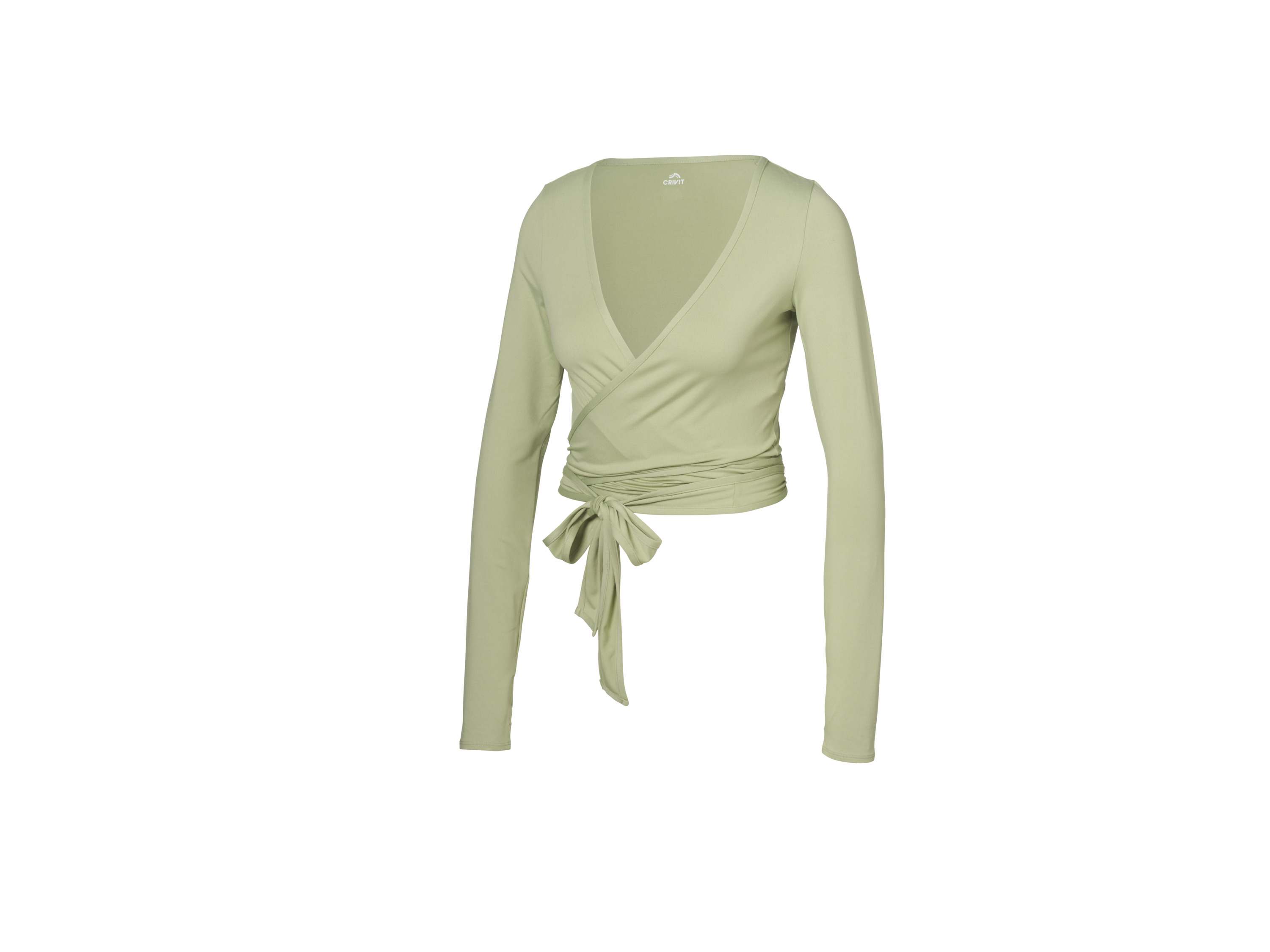 Crivit Top funkcyjny damski Zielony, XS 32/34