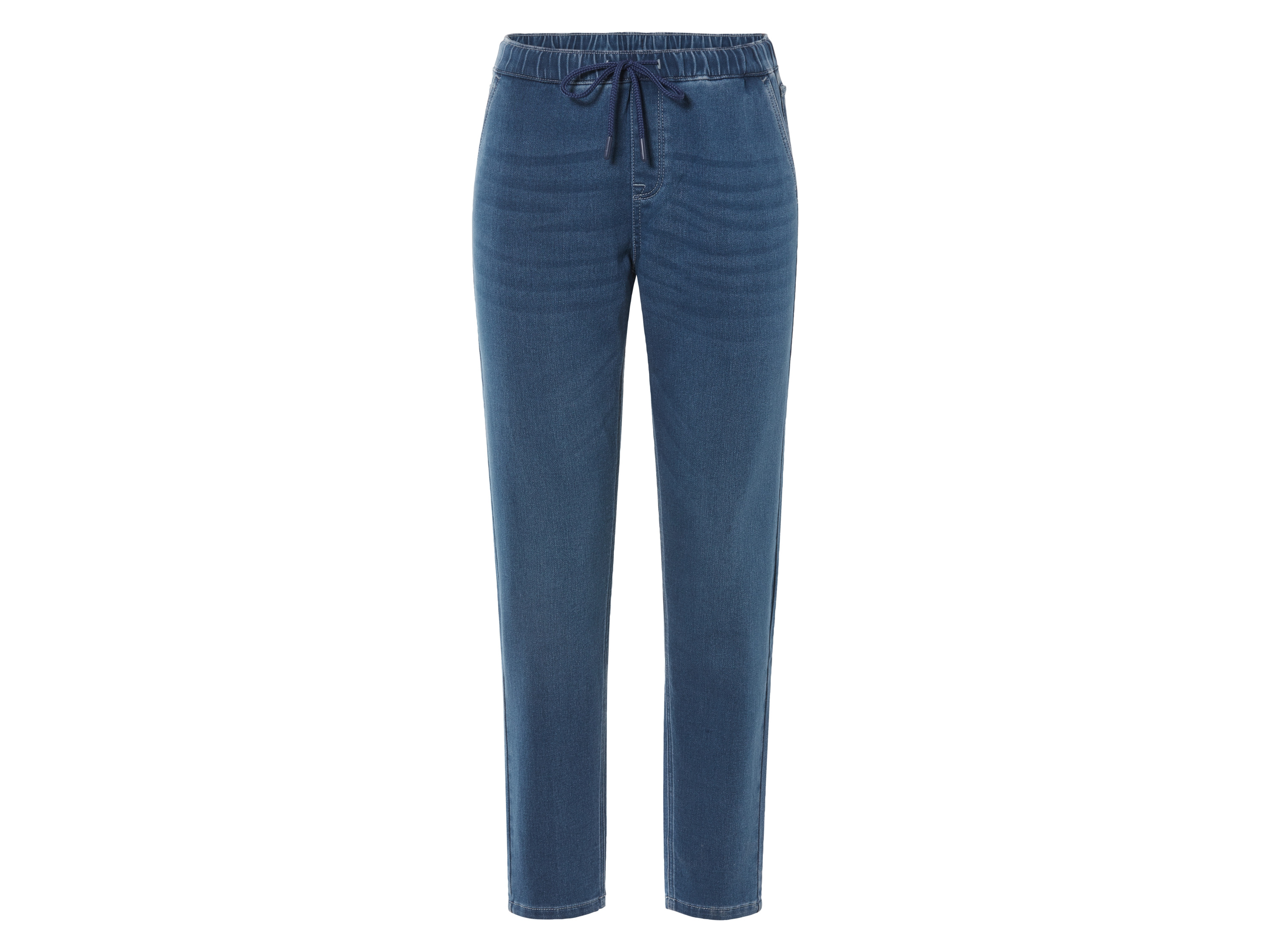 esmara Joggery damskie o wyglądzie jeansów, Relaxed Fit Niebieski, 42