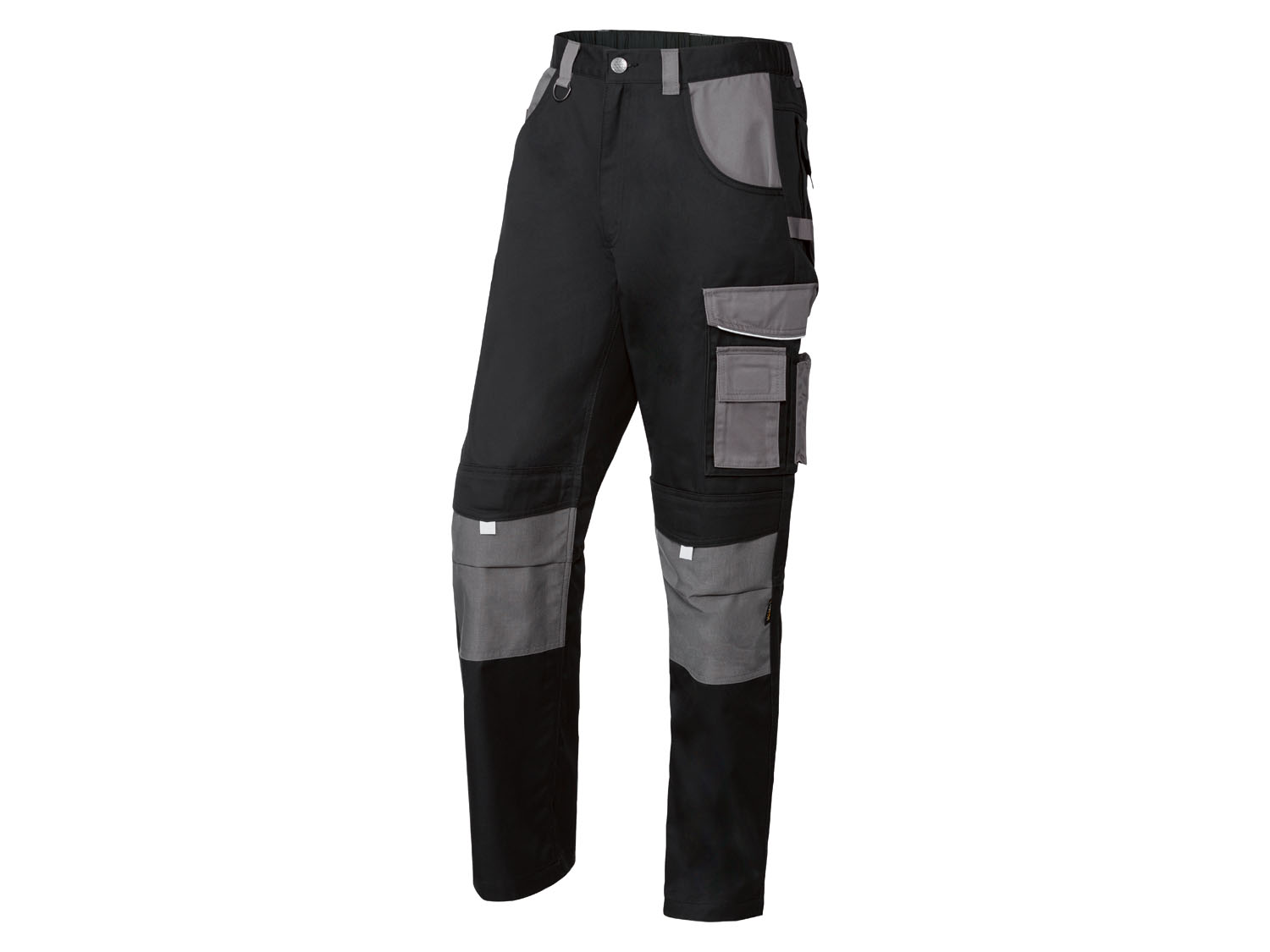 Parkside Performance Spodnie robocze męskie, 1 para 50, Czarny/ szary