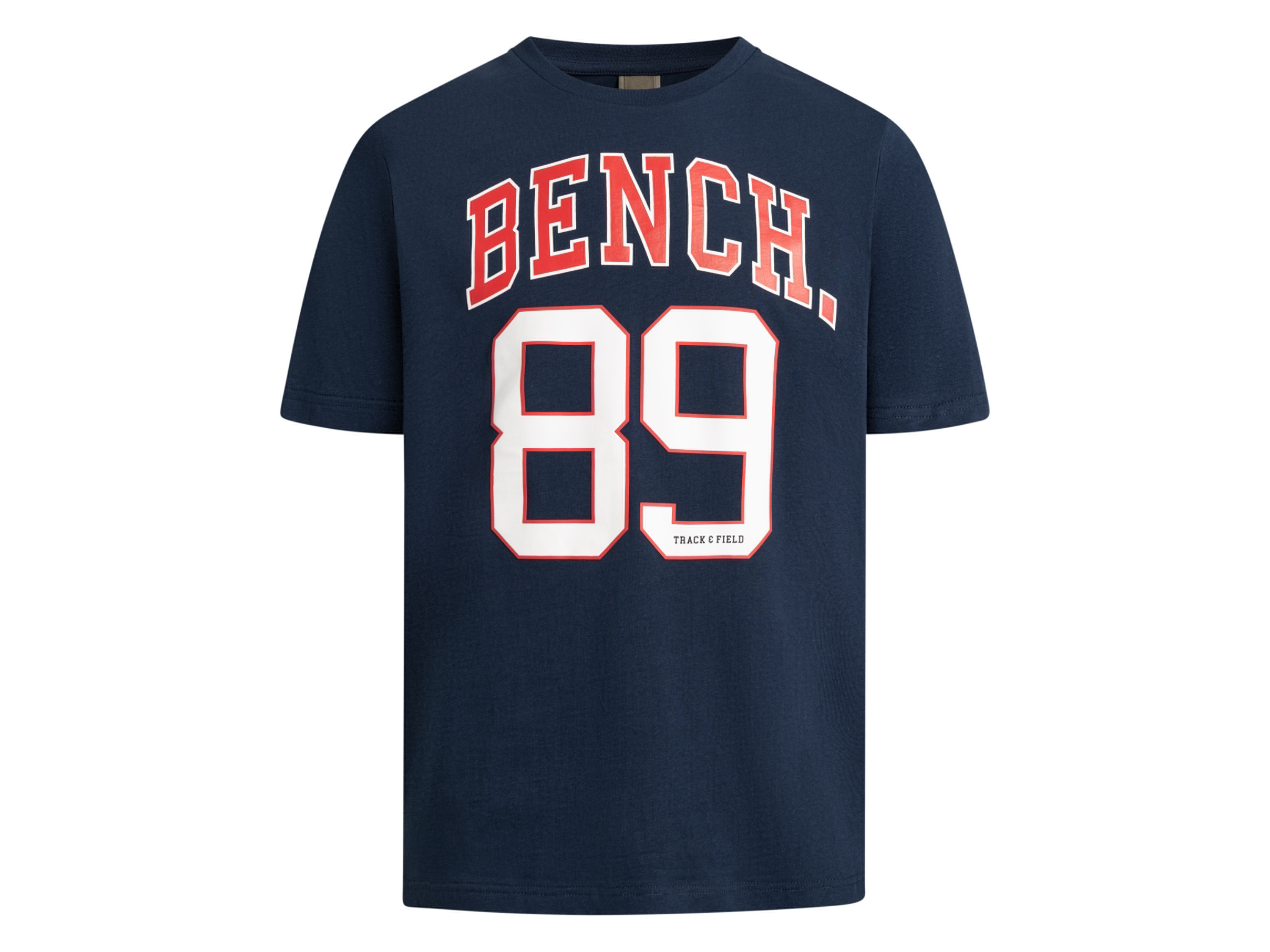 Bench T-shirt męski z bawełny Granatowy, L