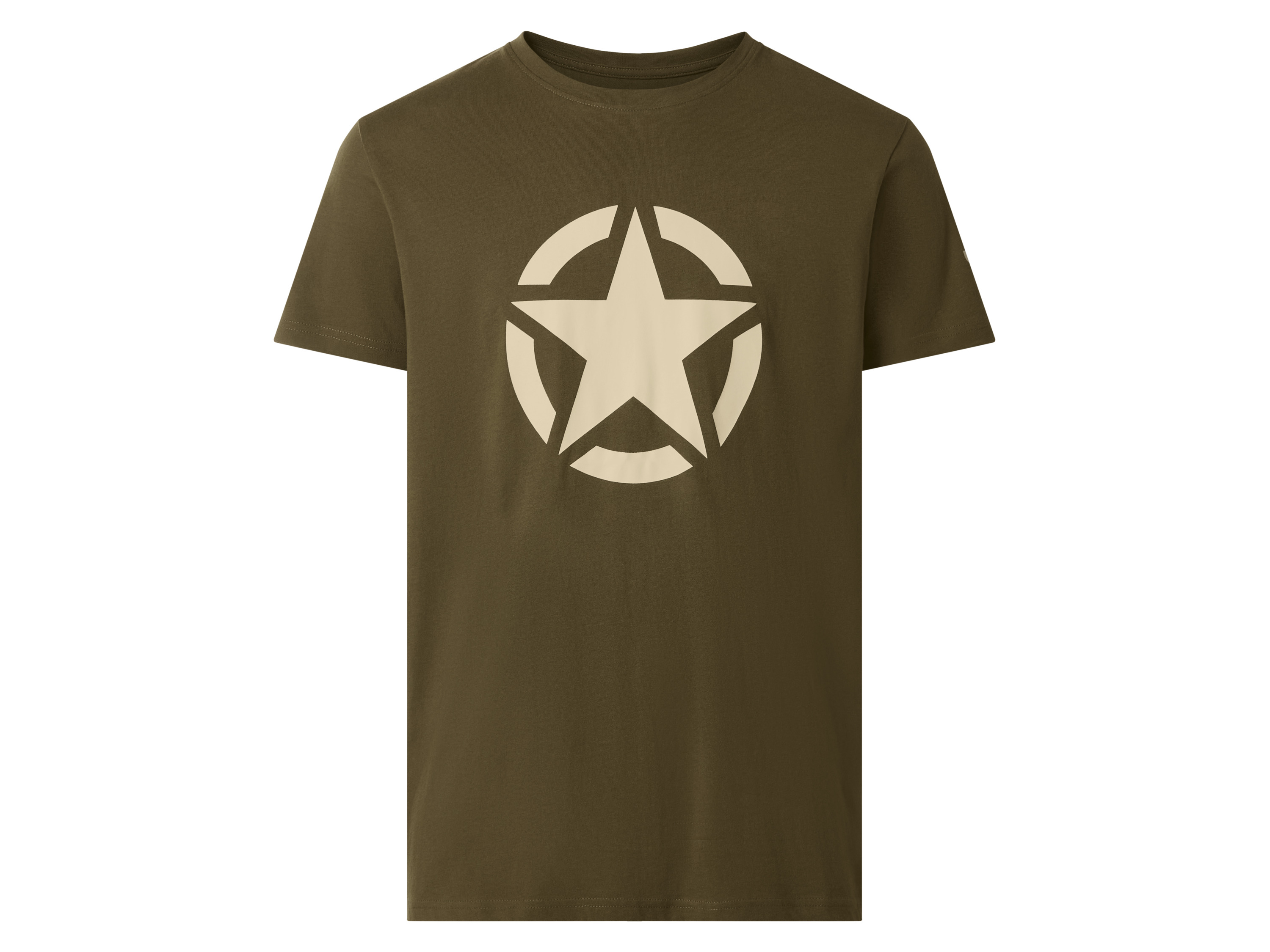 Męski T-shirt Khaki, XL 56/58