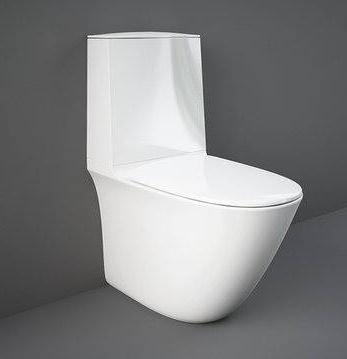 Darmowa Dostawa - Miska kompakt WC biały Rak Ceramics Sensation SENWC1146AWHA