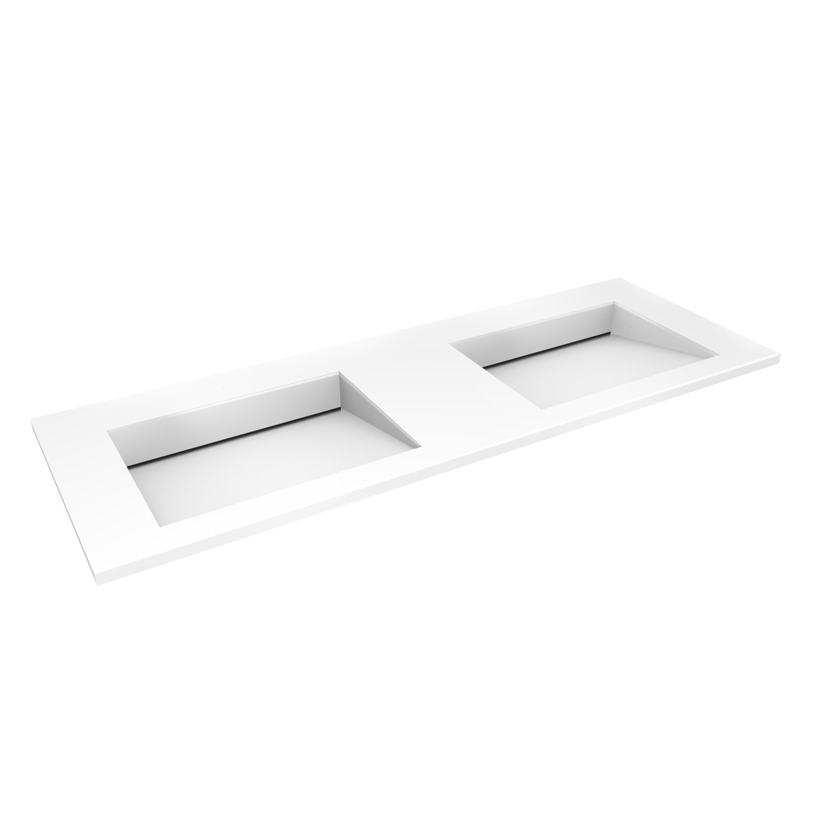 Darmowa Dostawa - Umywalka 140x45 cm prostokątna meblowa biała Oltens Stila 40206000