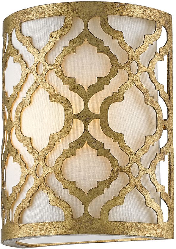 Darmowa Dostawa - Kinkiet 1x60 W złoty Elstead Lighting Arabella GNARABELLA1