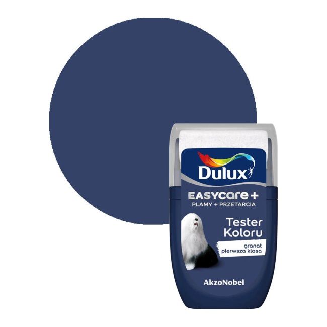 Tester farby Dulux EasyCare+ granat pierwsza klasa 0,03 l