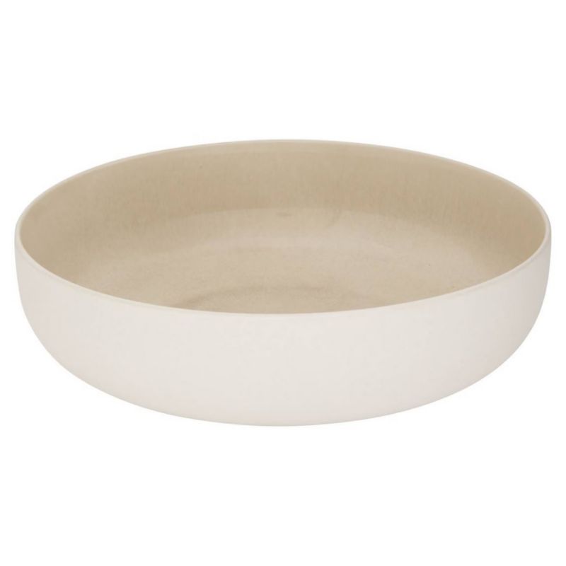 Miska na sałatkę Chiara Secret de Gourmet beżowa ceramiczna 27 cm 1 szt.