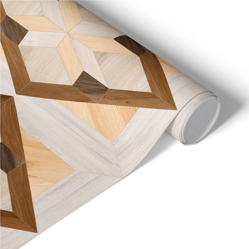 Okleina na Meble Tulup 50x100 cm Drewniany wzór Ekspresowa Metamorfoza Frontów i Szaf 1 rol.