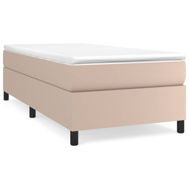 Łóżko tapicerowane WaszeMeble 90x190 cm brązowe WM-3121022 1 szt.