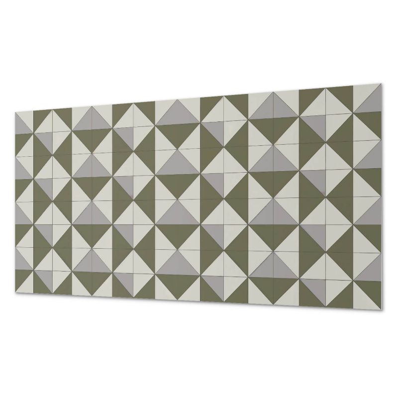Płytki Winylowe ArtPrintCave 60x30 cm Wzór geometrycznych trójkątów 6 szt.