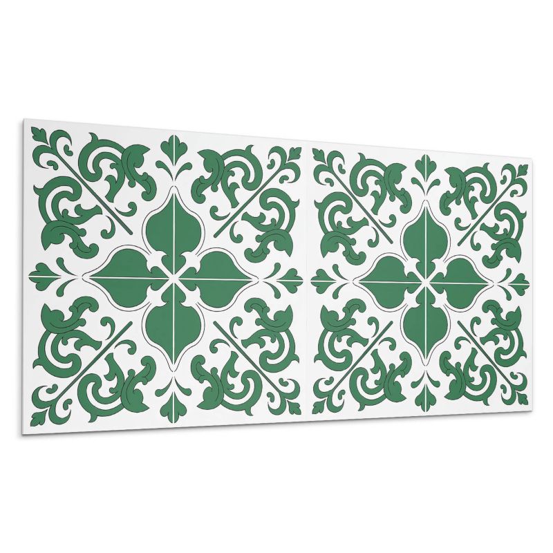 Kafelki samoprzylepne Wallfluent 40x20 cm Ornamentowe wzory roślinne w stylu klasycznym 10 szt.