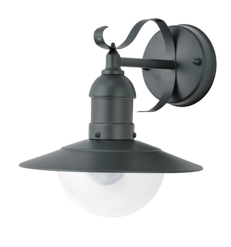 Kinkiet ścienny zewnętrzny Rabalux Oslo zielono-przezroczysty 1 x E27 x 60W IP44 wym: 28 x 24 x 28 cm - 1 szt.