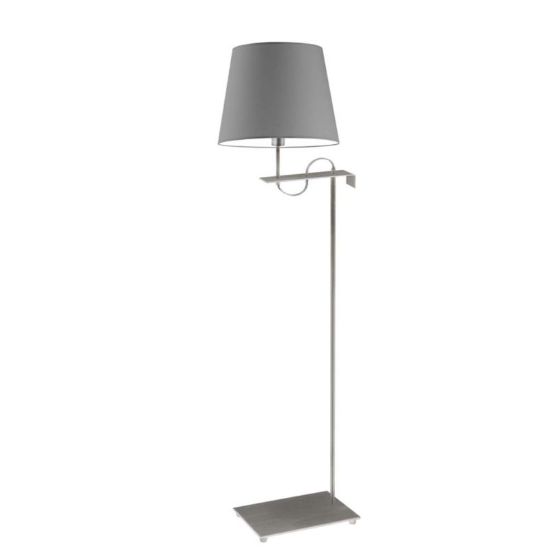 Lampa stojąca Volta Light Factory podłogowa z abażurem szary stożek POINT 1szt.