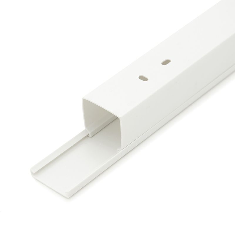 Korytko kablowe CanaLux CNL-C-30030-32, kanał elektroinstalacyjny 30x30mm z pokrywą 64 mb, białe, 32 szt.