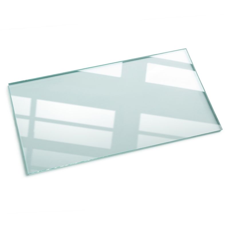 Szklany Blat Transparentny Wallfluent 100 x 50 cm Prostokątny 1 szt.