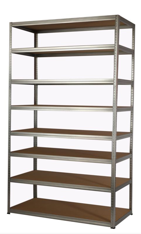 Regał metalowy MODO24 magazynowy ocynkowany helios 270x180x30cm 8 półek po 175 kg 1 szt.