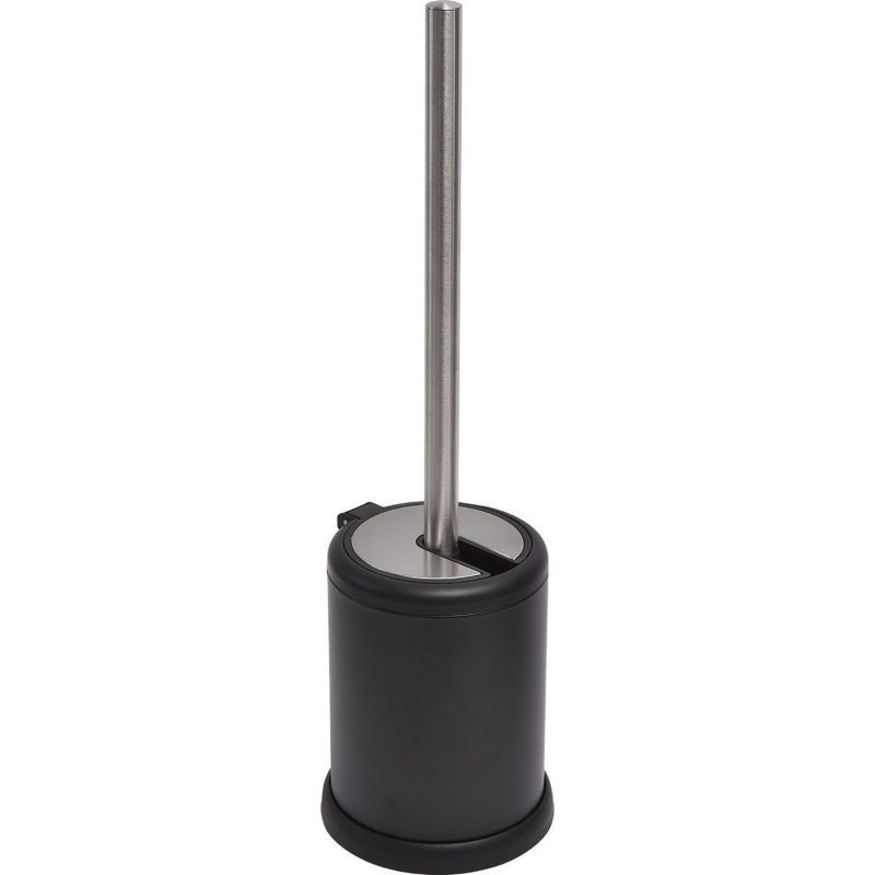 Szczotka toaletowa Core TENDANCE czarna metalowa z pojemnikiem 39 cm 1 szt.