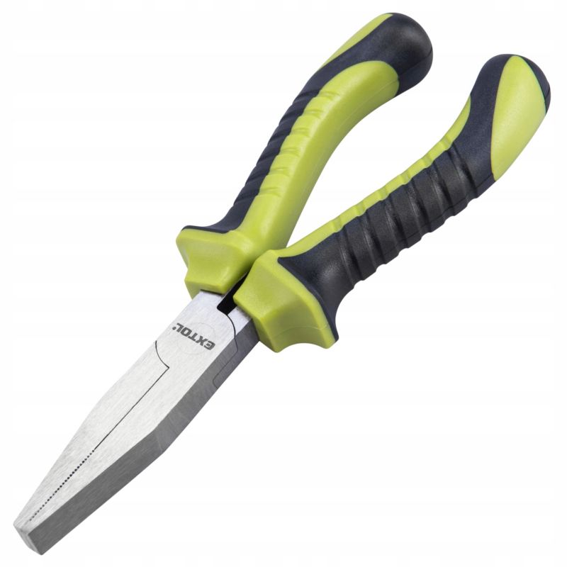 Szczypce płaskie 160 mm Extol Craft precyzyjna konstrukcja ergonomiczne rękojeści 1szt
