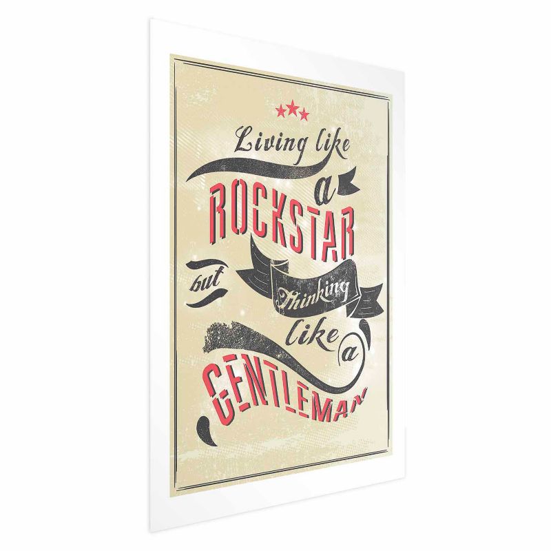 Plakat Artgeist Rockstar 40x60 cm bez ramy 1 szt