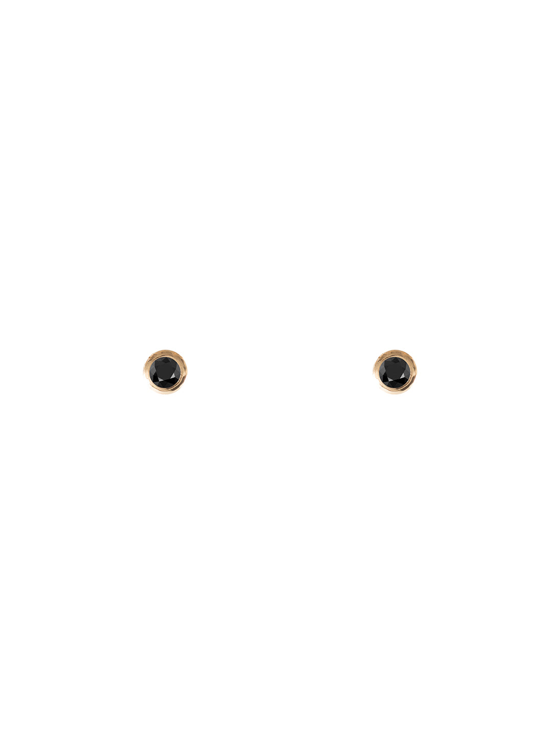 Black Diamond Earrings - Kolczyki z czarnymi brylantami, para / 2.5