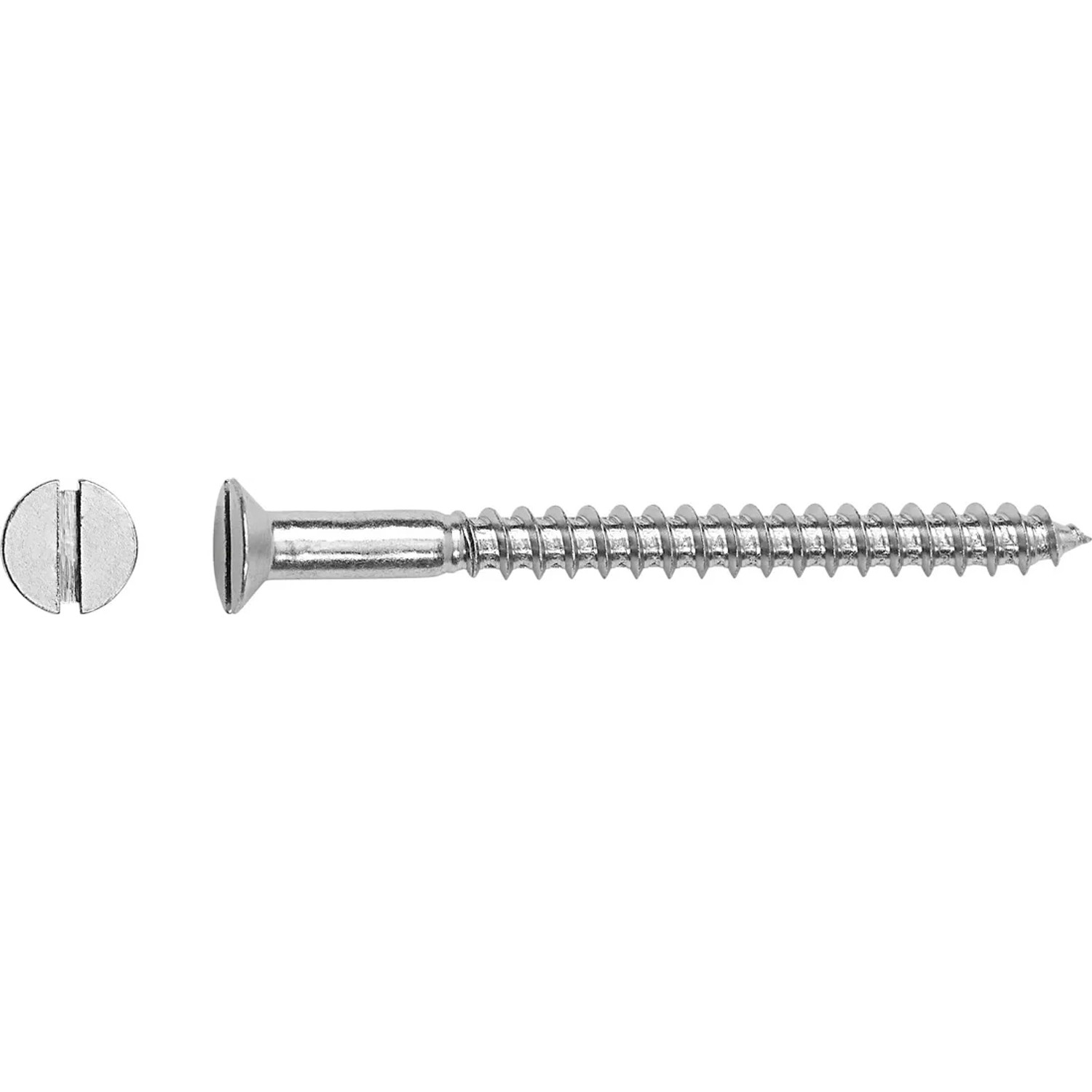 LUX-TOOLS Wkręt do drewna z łbem stożkowym SL Ø 5 mm x 50 mm ocynkowany 10 szt.