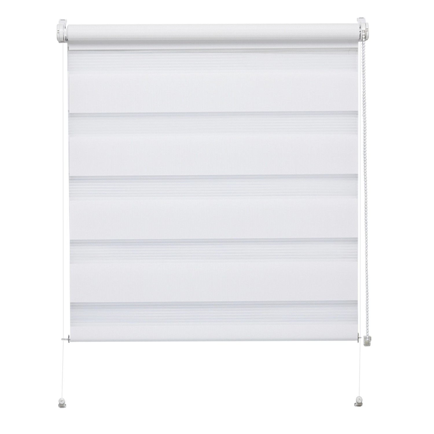 Mini roleta ZEBRA CLASSIC Dzień/Noc biała 57 cm x 150 cm