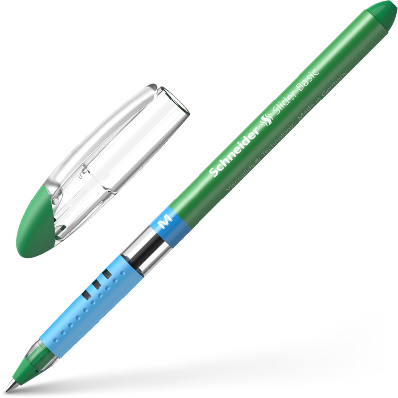 Długopis Schneider, Slider Basic, M zielony