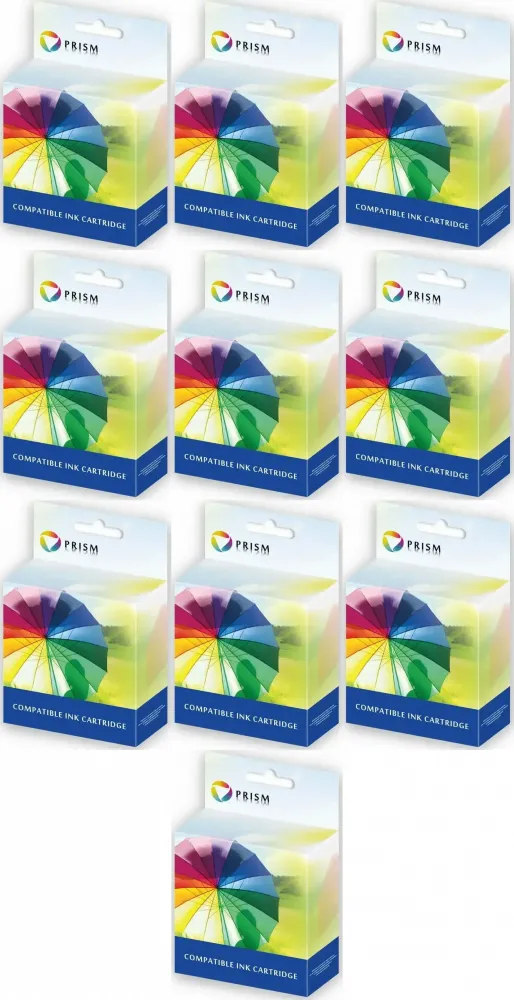 10x Tusz Prism (101/103), 7500 stron, 127ml, black (czarny)