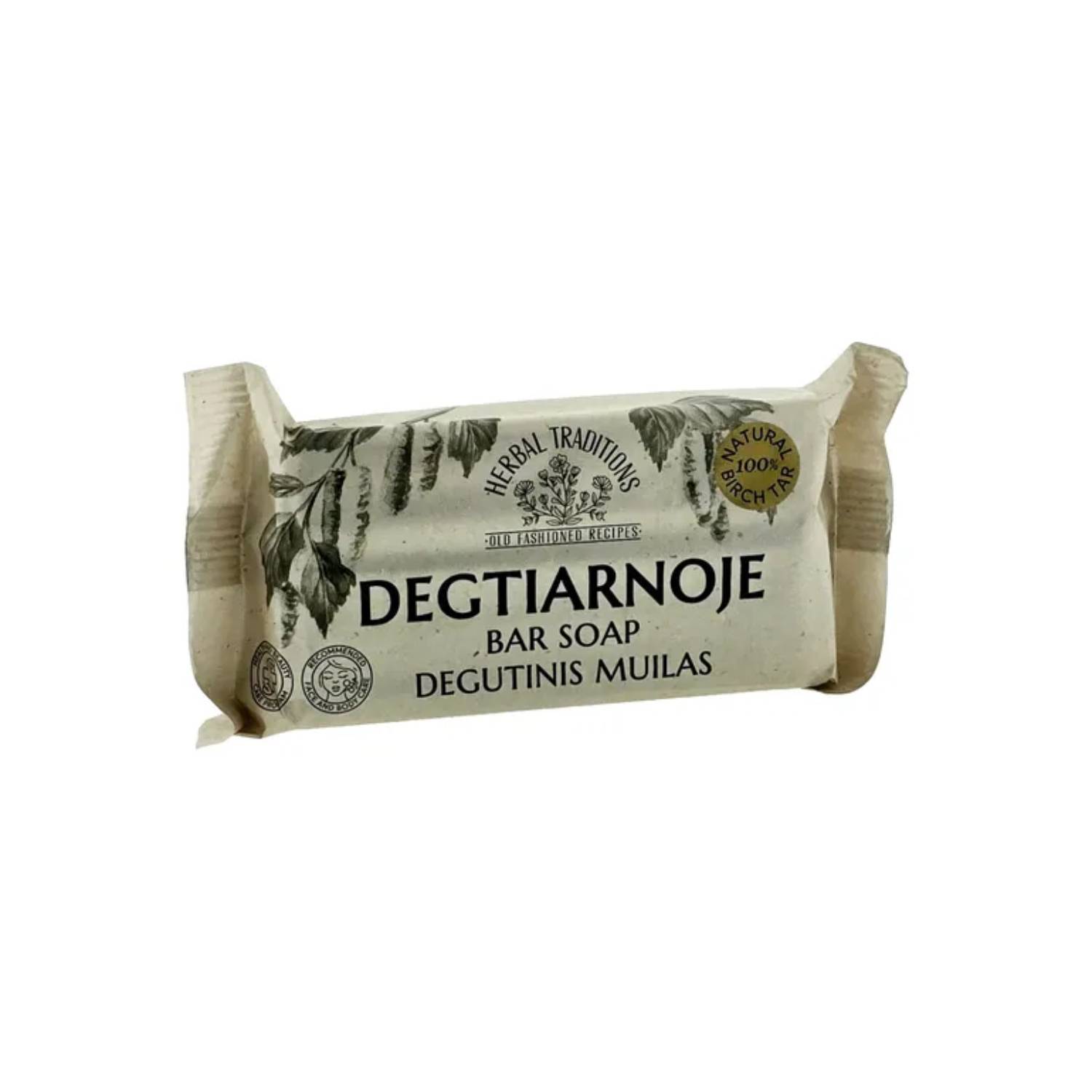 Herbal traditions - mydło w kostce dziegciowe, 140 g