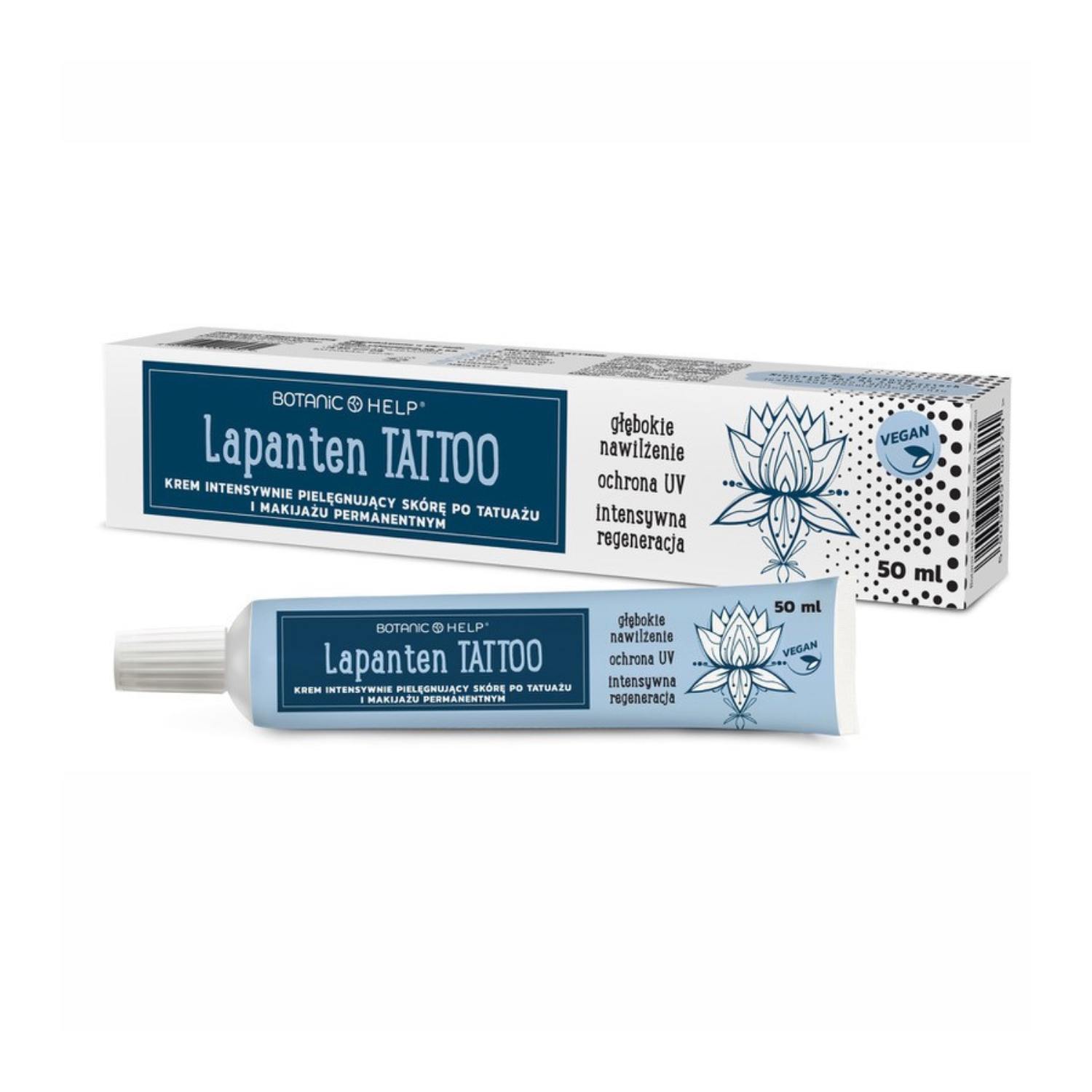 Botanic help - lapanten tattoo, krem, 50 ml