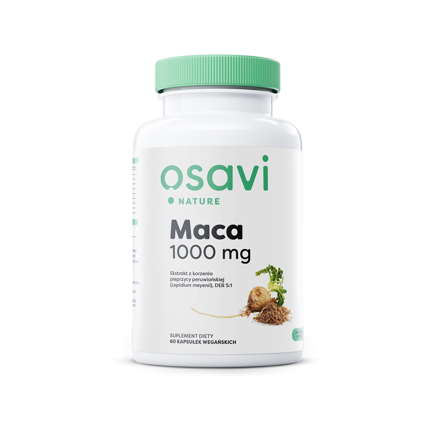 Osavi maca 1000 mg, 60 kapsułek (data ważności: 31.05.2026)