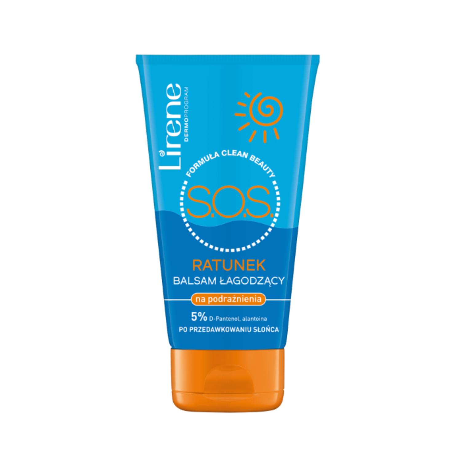 Lirene sos - balsam łagodzący na podrażnienia, 150 ml (data ważności: 31.05.2026)