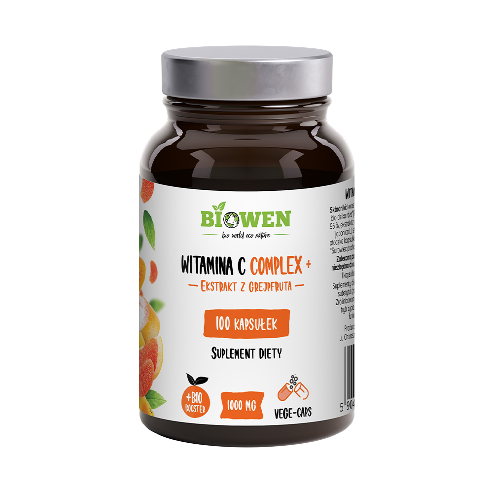 Biowen witamina c complex, 100 kapsułek